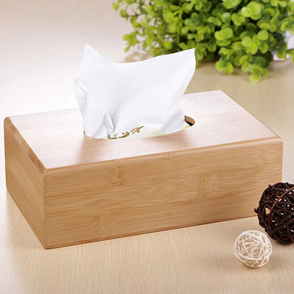 Bamboo Tissue Boxes